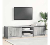 vidaXL Mobile TV Grigio Sonoma 140x40x35,5 cm in Legno Multistrato