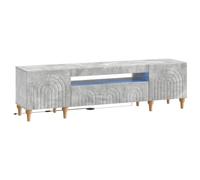 vidaXL Mobile TV LED ALKMAAR 153 x 35 x 43 cm Grigio Cemento