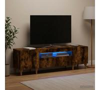 vidaXL Mobile TV LED ALKMAAR 153 x 35 x 43 cm Rovere Fumo