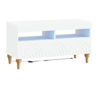 vidaXL Mobile TV LED ALKMAAR 81 x 35 x 43 cm Bianco
