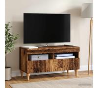 vidaXL Mobile TV LED ALKMAAR 81 x 35 x 43 cm Legno antico