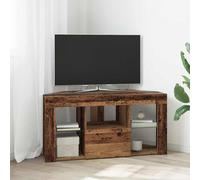 vidaXL Mobile TV LED Angolare 100 x 40 x 50 cm Legno vecchio