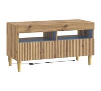 vidaXL Mobile TV LED ARNHEM 81 x 35 x 43 cm Rovere Artigianale