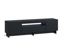 vidaXL Mobile TV LED EDE 153 x 35 x 43 cm Nero Legno ingegnerizzato