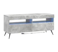 vidaXL Mobile TV LED Grigio Cemento Legno ingegnerizzato