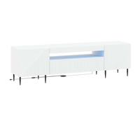 vidaXL Mobile TV LED HAARLEM 153 x 35 x 43 cm Bianco