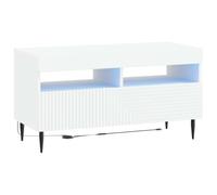 vidaXL Mobile TV LED HAARLEM 81 x 35 x 43 cm Bianco