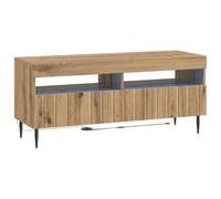 vidaXL Mobile TV LED in rovere artigianale