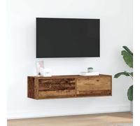 vidaXL Mobile TV Legno Vecchio 100 x 31 x 25.5 cm Legno Multistrato, Soluzioni di stoccaggio Soggiorno, Mobile TV Moderno, unità a Muro, scaffali Funzionali, Organizer Eleganti per casa