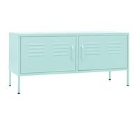 vidaXL Mobile TV Menta 105x35x50 cm in Acciaio