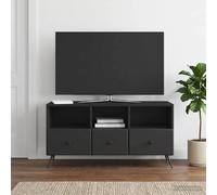 vidaXL Mobile TV Nero 102 x 34,5 x 50 cm Legno ingegnerizzato
