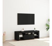 vidaXL Mobile TV Nero 120 x 35 x 40 cm Legno multistrato