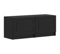 vidaXL Mobile TV Nero Legno ingegnerizzato
