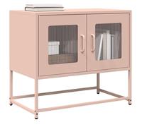 vidaXL Mobile TV Rosa 68x39x60,5 cm in Acciaio Laminato a Freddo