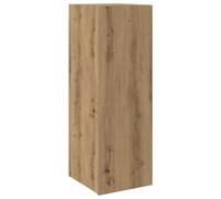 vidaXL Mobile TV Rovere Artigianale 30,5x30x90 cm in Legno Multistrato, mobiletto, mobiletto HiFi, Mobile per dispositivi multimediali, Supporto TV