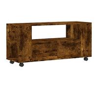vidaXL Mobile TV Rovere Fumo 102x34,5x43 cm in Legno Multistrato