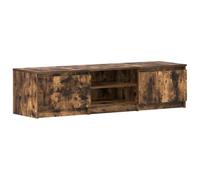vidaXL Mobile TV Rovere Fumo 140x40x35,5 cm in Legno Multistrato