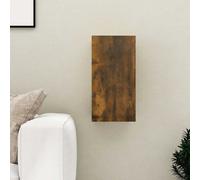 vidaXL Mobile TV Rovere Fumo 30,5x30x60 cm in Legno Ingegnerizzato