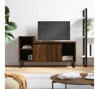 vidaXL Mobile TV Rovere Marrone 100x35x55 cm in Legno Multistrato