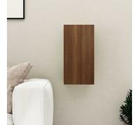 vidaXL Mobile TV Rovere Marrone 30,5x30x60 cm Legno Multistrato
