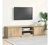vidaXL Mobile TV Rovere Sonoma 140x40x35,5 cm in Legno Multistrato
