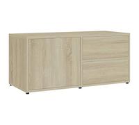 vidaXL Mobile TV Rovere Sonoma 80 x 34 x 36 cm Legno di ingegneria