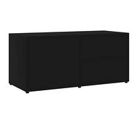 vidaXL Mobile TV Truciolare Nero 80 x 34 x 36 cm