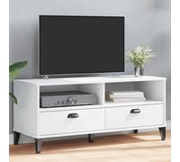 vidaXL Mobile TV VIKEN Bianco in Legno Multistrato
