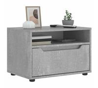 vidaXL Mobile TV VISNES Grigio Cemento 60x40x38 cm Legno Multistrato