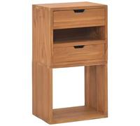 VIDAXL - Mobiletto 40x30x76 cm in Legno Massello di Teak