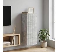 vidaXL Mobiletto a muro 33 x 34,5 x 93,5 cm Legno ingegnerizzato