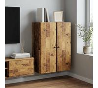 vidaXL Wandkast 66 x 34,5 x 90 cm Bewerkt hout Oud hout