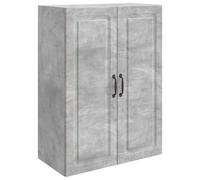 vidaXL Mobiletto a muro Grigio Cemento 66 x 34,5 x 90 cm, Armadio alla moda per la casa, deposito multiuso, organizzatore versatile per il tuo spazio