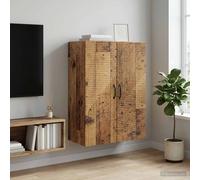 vidaXL Wandkast Oud hout 66 x 34,5 x 90 cm Bewerkt hout