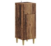 vidaXL Mobiletto da Bagno ARNHEM Legno antico 30 x 31 x 80 cm