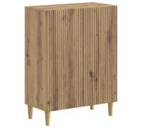 vidaXL Mobiletto da Bagno ARNHEM Rovere Artigianale 59,5 x 31 x 80 cm