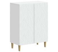 vidaXL Mobiletto da Bagno DELFT Bianco 59,5 x 31 x 80 cm