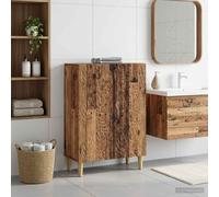 vidaXL Mobiletto da Bagno DELFT Legno antico 59,5 x 31 x 80 cm
