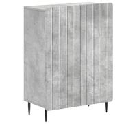 vidaXL Mobiletto da Bagno ZWOLLE Grigio Cemento 59,5 x 31 x 79,5 cm