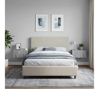 vidaXL Mobiletto da notte a muro 2 pz Grigio Sonoma 49 x 34,5 x 24 cm
