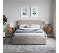 vidaXL Mobiletto da notte a muro 2 pz Legno antico 33 x 34,5 x 24 cm