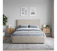 vidaXL Mobiletto da notte a muro 2 pz Rovere Artigianale