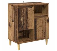 vidaXL Mobiletto da Soggiorno - Armadietto Mobili per Casa, Design Rettangolare in Legno Ingegnerizzato, Moderno e Funzionale.