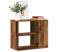 vidaXL Mobiletto Laterale Legno Antico 60x30x50 cm Legno Multistrato, armadietto Laterale, Mobile Laterale, Mobile, armadietti Laterali