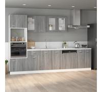 vidaXL Mobiletto “Lyon” Grigio Sonoma 80x46x81,5 cm