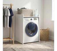 vidaXL Mobiletto per lavatrice Bianco 67,5 x 62 x 97 cm