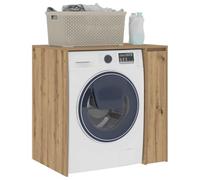 vidaXL Mobiletto per lavatrice Rovere artigianale 87 x 60 x 89 cm