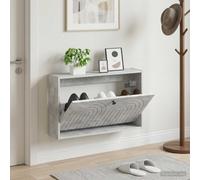 vidaXL Mobiletto per Scarpe da Muro ALKMAAR 71 x 17 x 43 cm