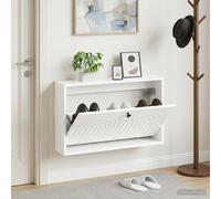 vidaXL Mobiletto per Scarpe da Muro ALKMAAR 71 x 17 x 43 cm