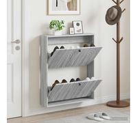 vidaXL Mobiletto per Scarpe da Muro ALKMAAR 71 x 17 x 86 cm